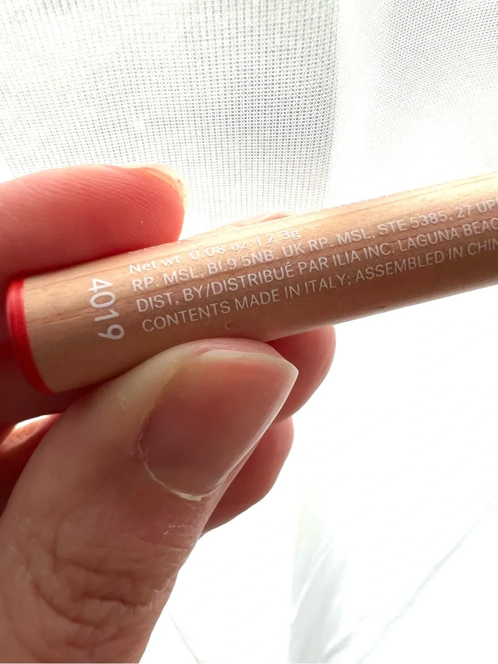 ILIA Piazza Lip Sketch Hydrating Crayon Lip Pencil